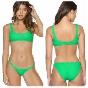 PILYQ KIWI REEF RING SIDE & HIGH CUT BIKINI SET